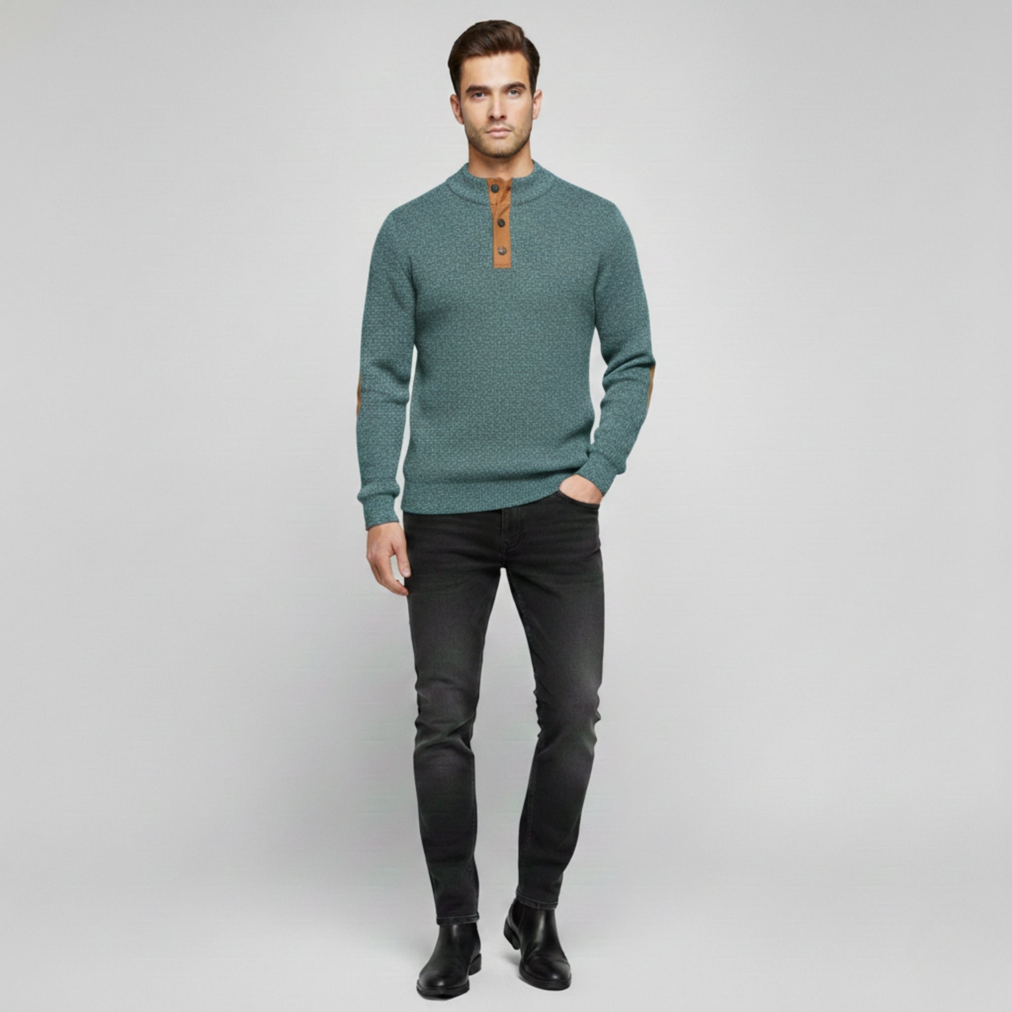 Stand Up Collar Sweater