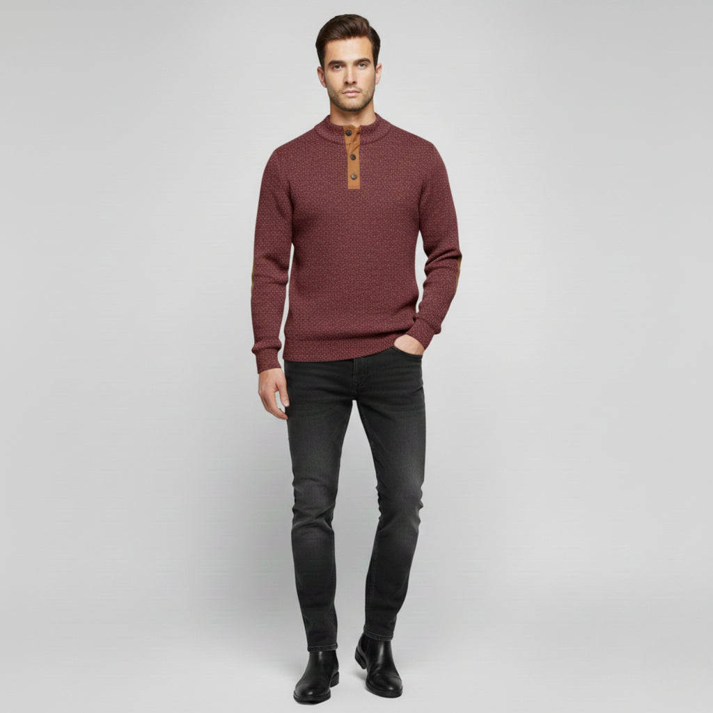 Stand Up Collar Sweater