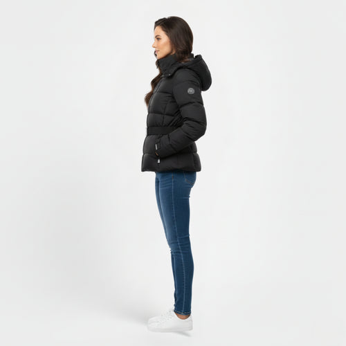 Belted Puffer Jacket