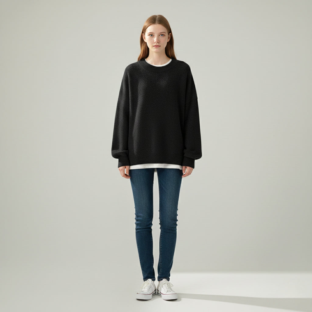 Dropped Shoulder Sweater